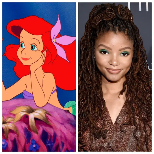 Halle Bailey as Ariel little mermaid movie live 2023