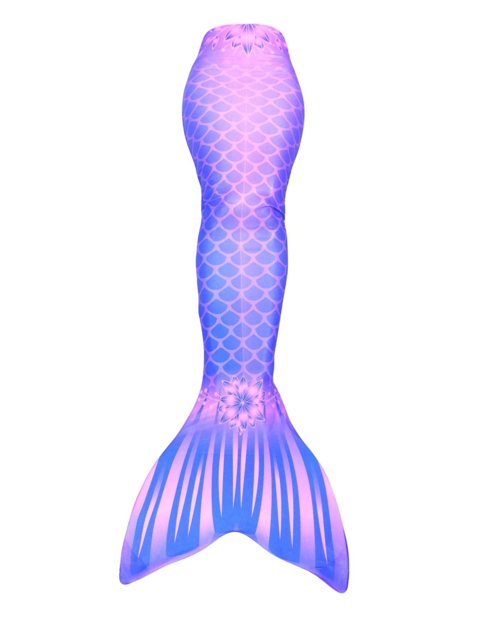 purple mermaid tail that is the perfect fabric mermaid tail for kids or adults