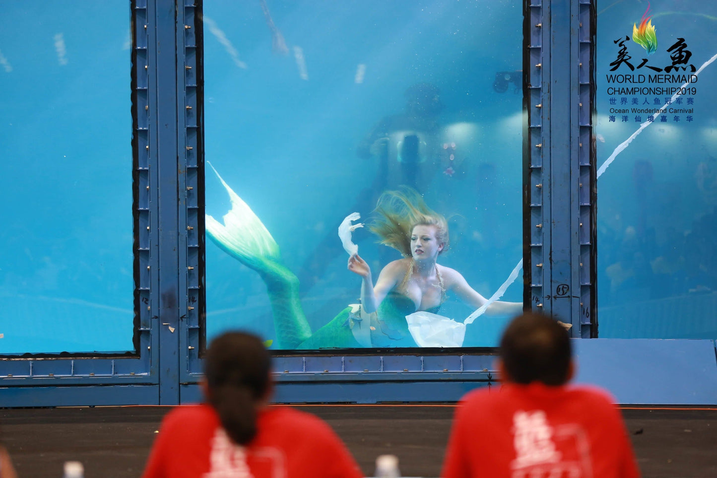 mermaid performer at World Mermaid Championship