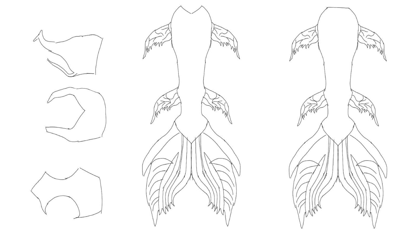 Silicone Mermaid Tails