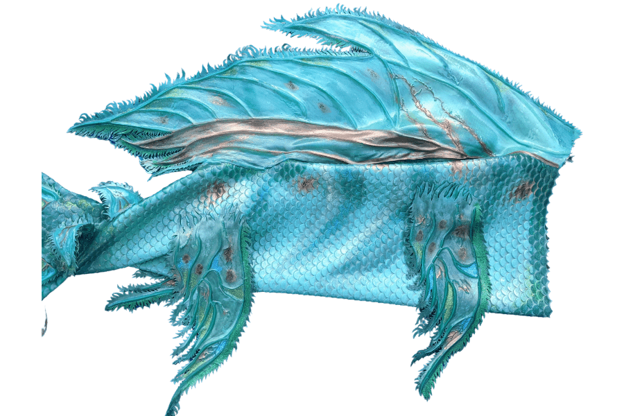 Dorsal fin Silicone mermaid tail