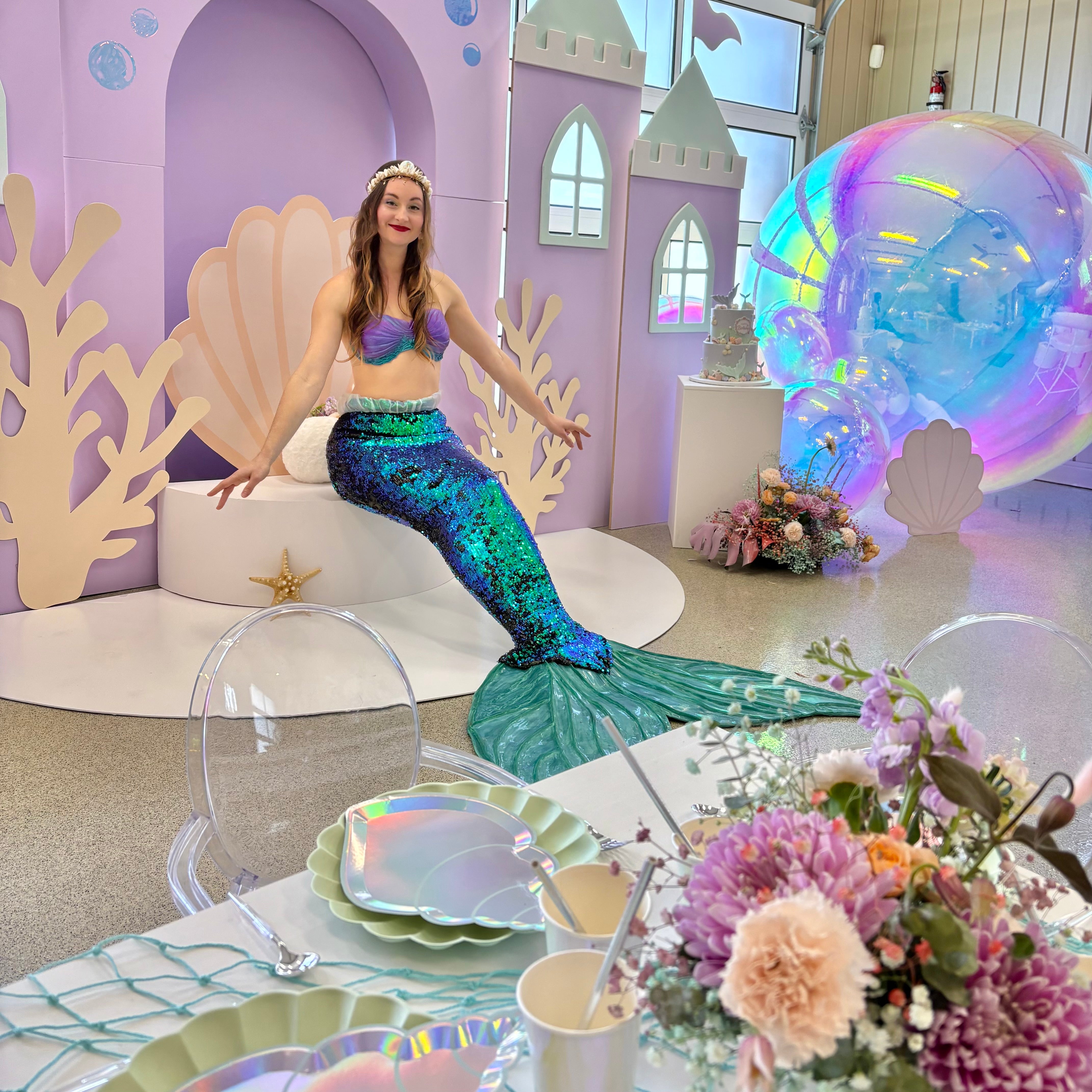 Big Shiny Balls giant inflatable spheres for rent